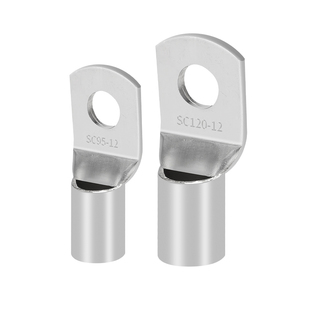 SC窥口铜线鼻子紫铜线耳冷压接线端子6/10/35/70/95/120/185平方