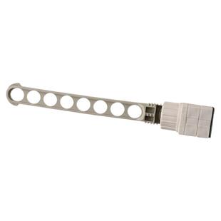 旋转卡扣式松紧连挂孔窗户晾衣架旅行室外防盗网挂架晾衣杆移动式