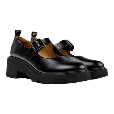 Camper看步女鞋Milah一字扣玛丽珍鞋单鞋增高软底芭蕾风高跟鞋