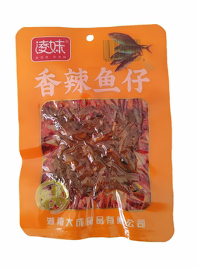 凌妹香辣鱼仔40g袋装小鱼干