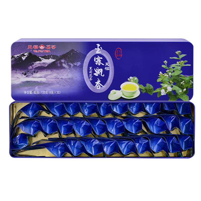 天福茗茶茉莉花茶特级飘雪浓香型