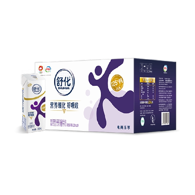 伊利舒化高钙无乳糖牛奶24盒