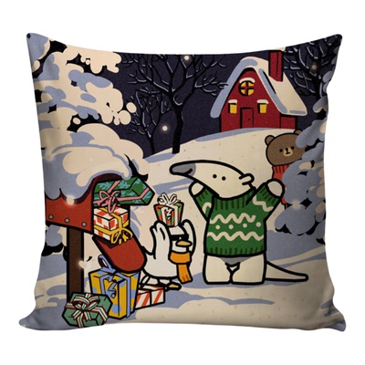 ValuX&塔塔原创方形大抱枕靠垫