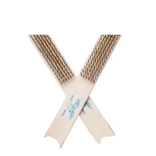 绒面革理绒钢丝刷洗衣工具铜丝刷 理绒刷起绒刷 绒面皮磨砂皮包邮