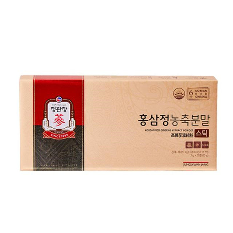 正官庄高丽参浓缩粉100%红参韩国