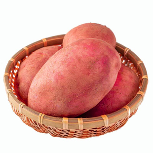 25年内蒙古乌兰察布土豆后旗红土豆红皮黄心土豆沙面现挖现发9斤