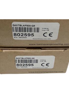 议价Q4XTBLAF500-Q8邦纳BANNER激光测量传感器Q4XTBLAF500-Q8适用