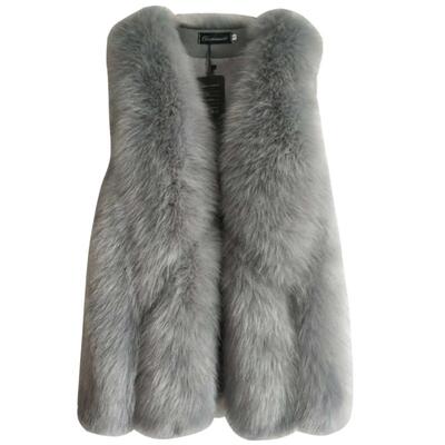 皮草新款貂皮貂年轻款马甲