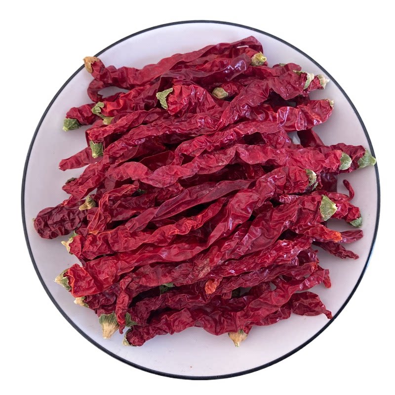 新疆特产辣皮子干辣椒安集海沙湾线椒炒米粉餐饮正宗大盘鸡辣子鸡