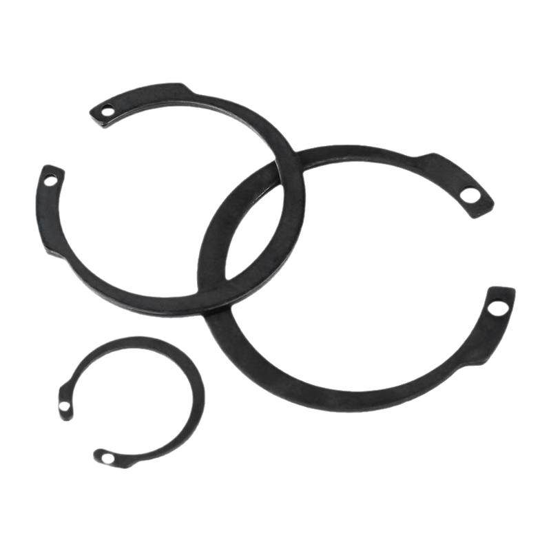 65锰钢反向孔用弹性挡圈内卡卡簧C型挡圈开口弹簧孔卡环M1308/jv