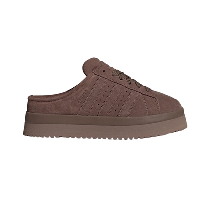 adidas阿迪达斯三叶草女MULE休闲拖鞋厚底加绒保暖面包鞋JR3731