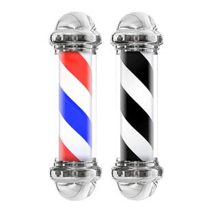 周先生圆柱形挂墙式高亮美发LED发廊理发店防水户外贴片挂壁转灯