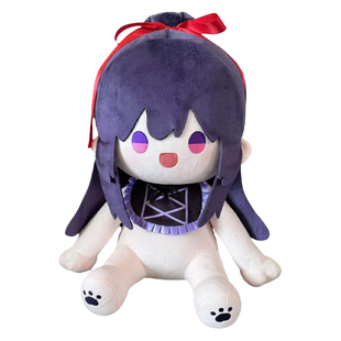 约会大作战夜刀神十香动漫棉花娃娃40cm玩偶坐姿一番赏娃毛绒公仔