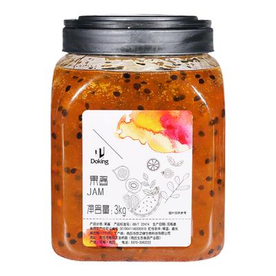 盾皇果酱大桶装商用百香果酱3Kg