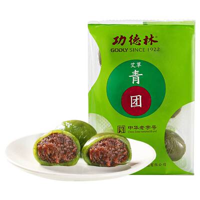 功德林旗舰店豆沙青团