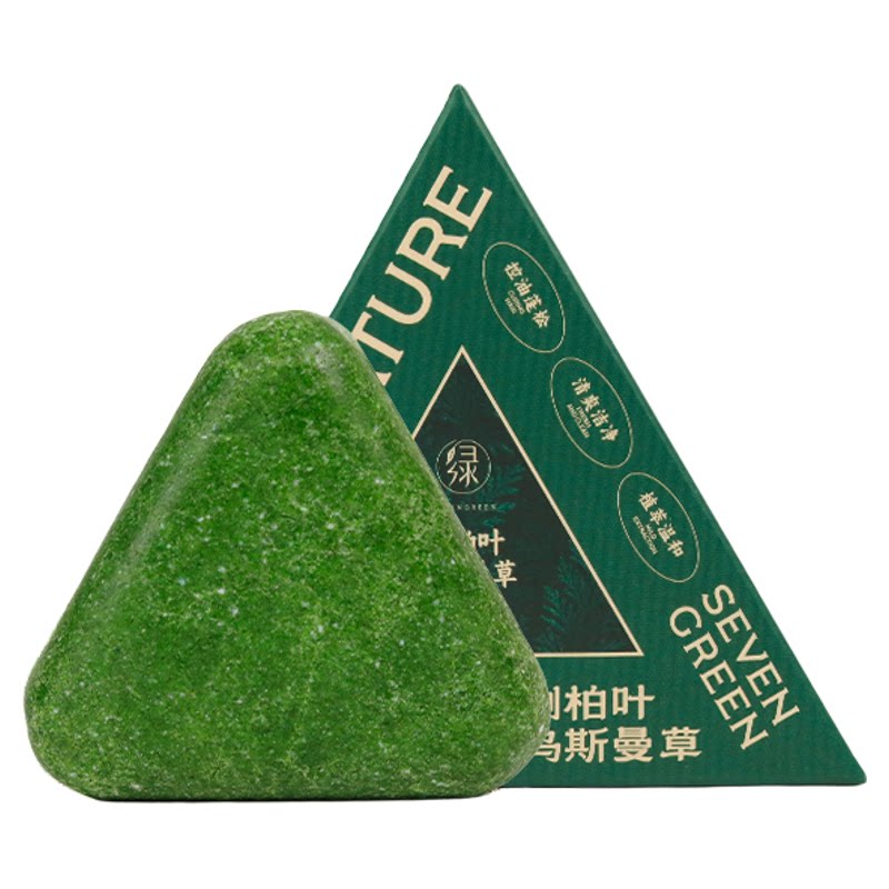 侧柏叶乌斯曼草洗发皂止痒不掉发