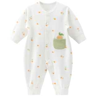 【断码清仓合集】新生婴儿春秋冬长袖连体衣宝宝绑带上衣半背衣服