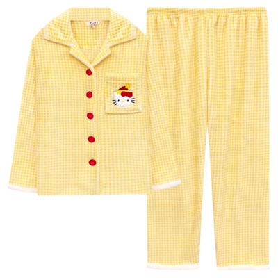 hellokitty珊瑚绒睡衣冬季女加厚2025年新款法兰绒保暖可爱家居服