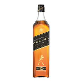 Johnnie Walker尊尼获加12年黑牌700ml 苏格兰威士忌进口洋酒黑方