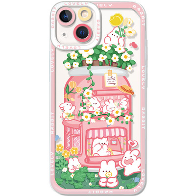 苹果15promax软胶可爱新款手机壳