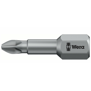 德国Wera维拉 851/1 TZ 十字螺丝批头 1/4 PH1/PH2/PH3 全长25mm