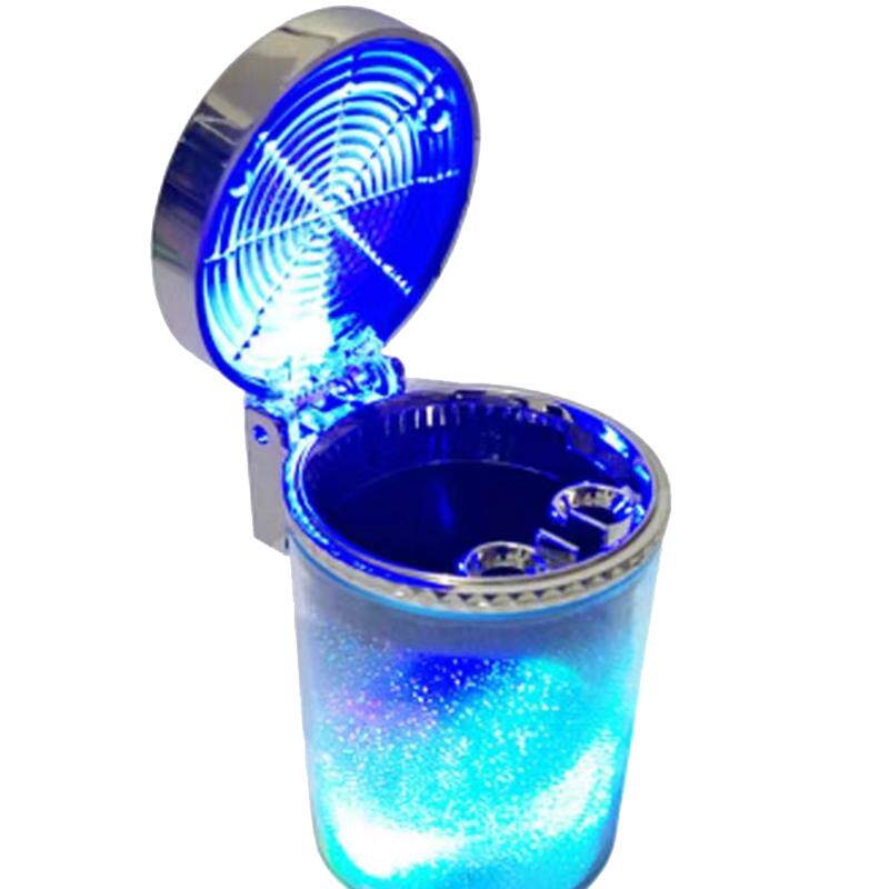 适用车载烟灰缸悬挂式夜光