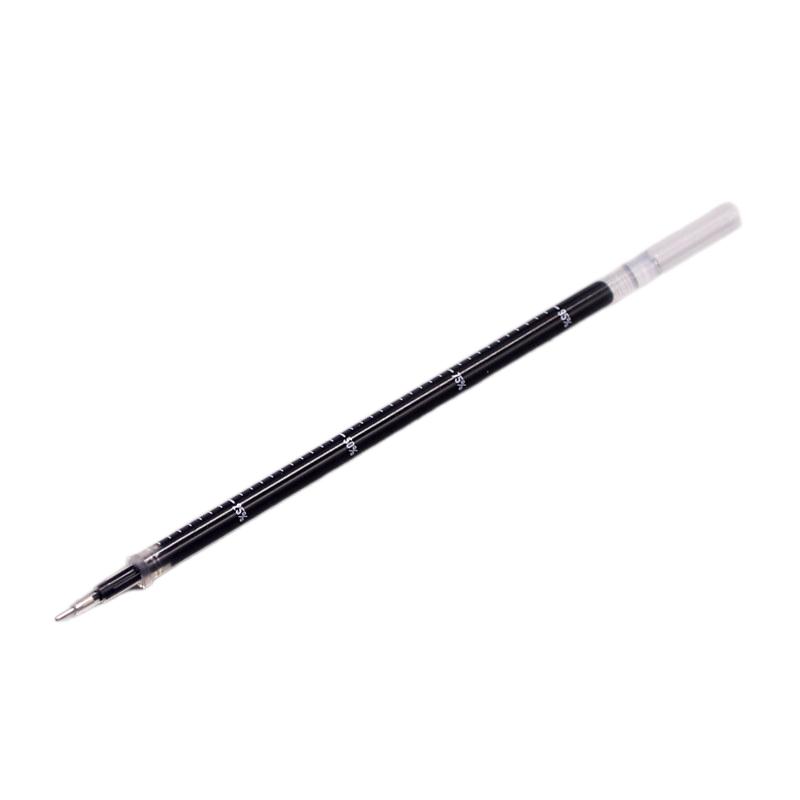 晨光4293考试用全针管中性笔芯0.5mm碳素黑带刻度替芯AGR640GA
