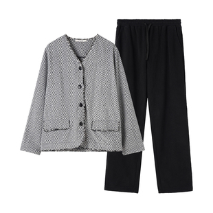 淳度【轻暖】摇粒绒睡衣女冬季新款高级感可外穿家居服春秋款