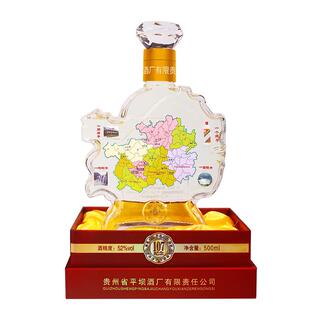 【官方旗舰店】平坝窖酒 纪念107摆柜收藏送礼52度高度白酒兼香型