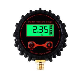 极路士充气泵数显表 胎压枪数显表 气压测压表 数字显示表检测表