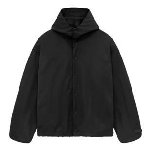 Fear Of God Essentials FALL24 大学系列主线 印花尼龙连帽外套