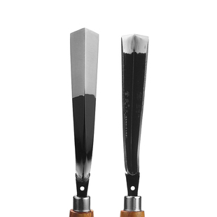 已开刃平口优质碳钢割胶刀橡胶收割刀雕刻刀冰雕刀割漆刀松脂刀