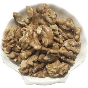 新货原味核桃仁新鲜干生核桃仁头路核桃仁500g孕妇可食真空包装