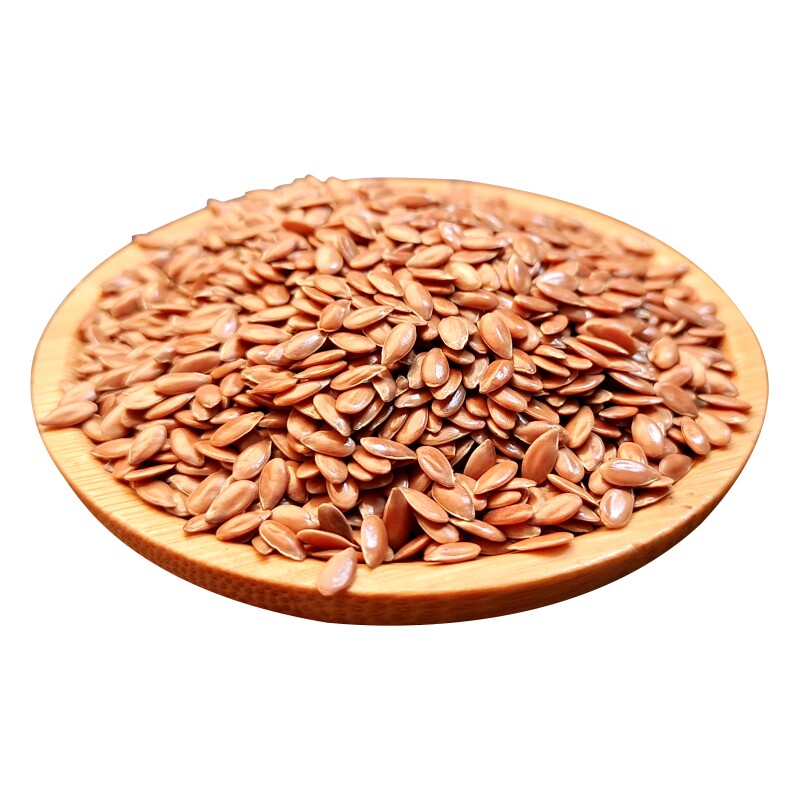 【买一斤送一斤】甘肃亚麻子生胡麻仁榨油炒熟打粉即食胡麻