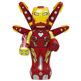 钢铁侠毒液蜘蛛侠纵横宇宙电影奇异博士灭霸人仔玩具中国产积木书