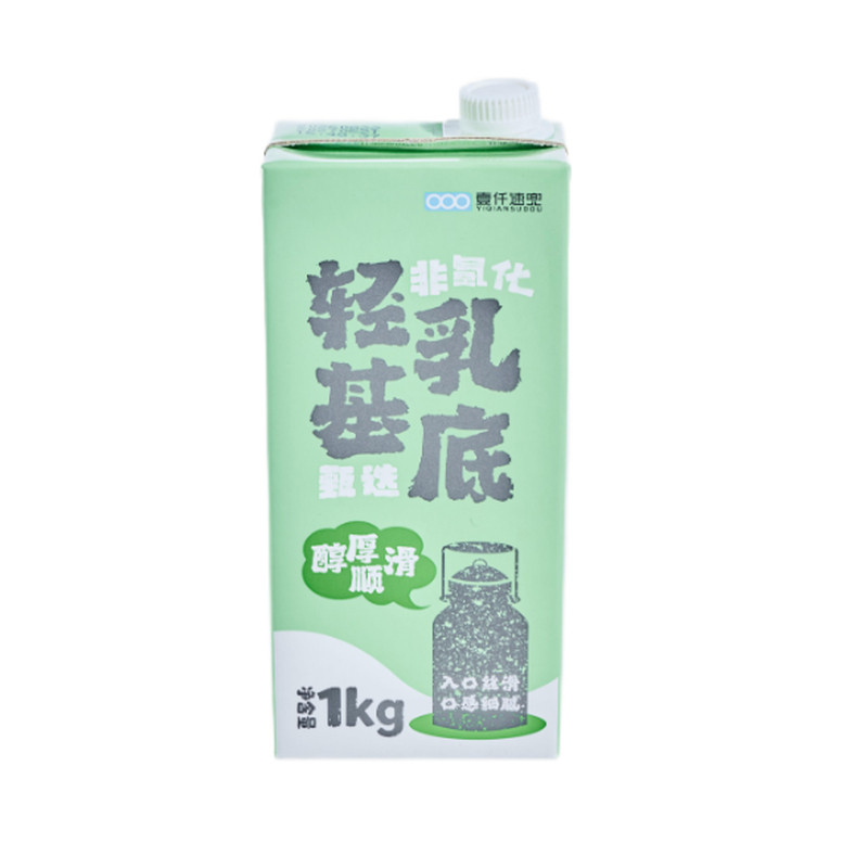 壹仟速兜焕新非氢化轻乳基底1L/瓶奶茶咖啡伴侣商家专用百搭植脂