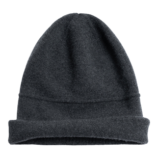 322WORKHOUSE全羊毛大头围针织冷帽猫耳帽女厚款2025冬季新款B893