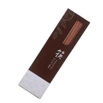 正宗红檀木筷子家用无漆无蜡木公筷酒店防滑耐高温实木快子家庭装