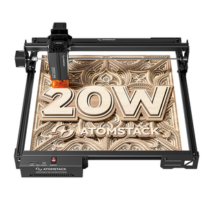 Atomstack A20 Pro V2激光雕刻机小型全自动木板切割叶雕刻字打标