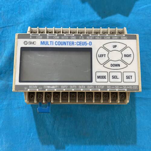议价SMC气缸控制器CEU5-D多点计数器控制模块行程位置量计数器