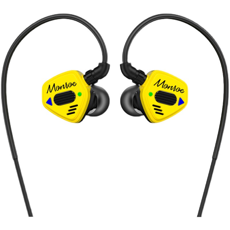 分贝耳机梦露双动hifi有线