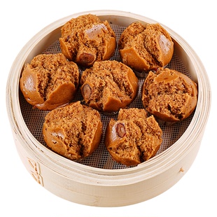 红枣糕500g/10个 红枣开花馒头冷冻半成品早餐包面点商用加热即食