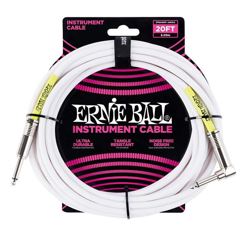 Ernieball吉他贝斯乐器连接线