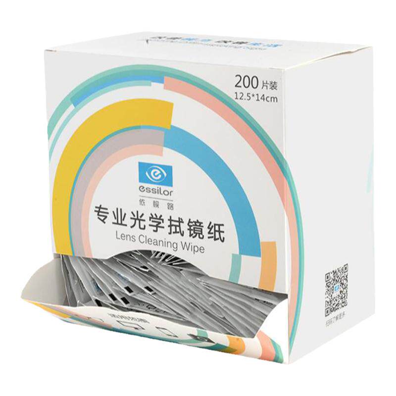 依视路一次性单反200片擦镜纸