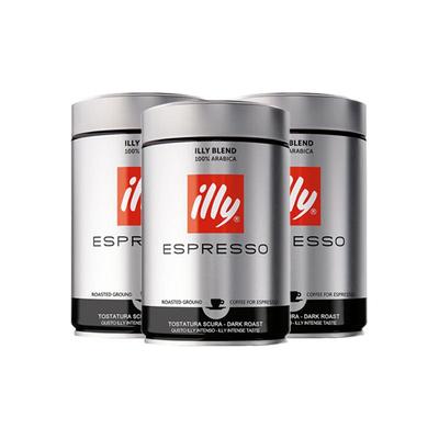 意大利illy进口深度烘焙咖啡粉