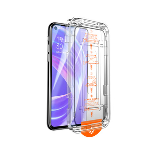 适用oppoa72钢化膜防尘盒玻璃新款a72手机膜无尘仓超清全覆盖屏保PDYM20贴膜神器除尘防爆5G防窥保护全屏覆盖