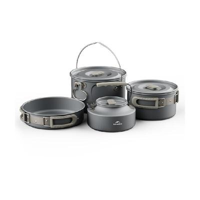 挪客户外锅具套装野营炊具