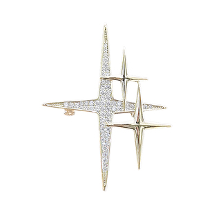 胸针男西装大衣高档个性大号星星轻奢大牌徽章设计感小众别针配饰