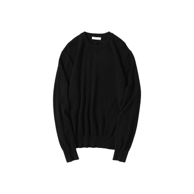 康赛妮30%羊绒70%羊毛圆领毛衣