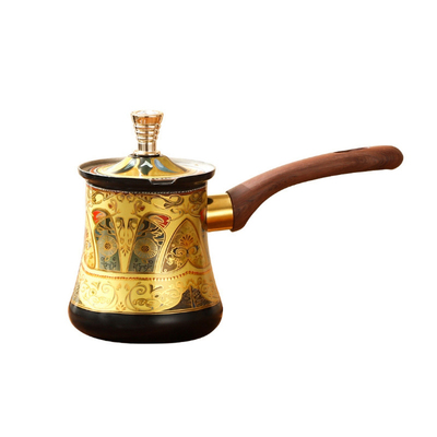 不锈钢新疆民族风煮茶壶热奶杯